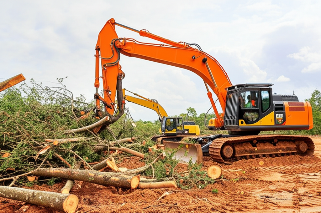 Land Clearing in Sterling CT